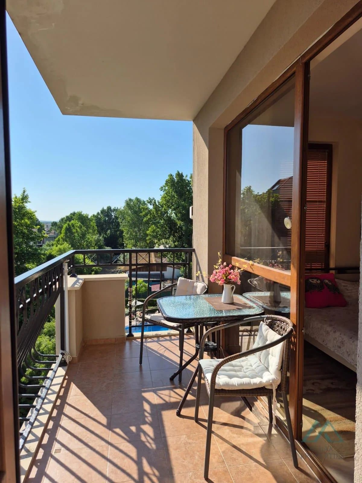 2pokojový apartmán s výhledem na bazén, 4* Cascadas Family Resort, Slunečné pobřeží, Bulharsko - foto 24
