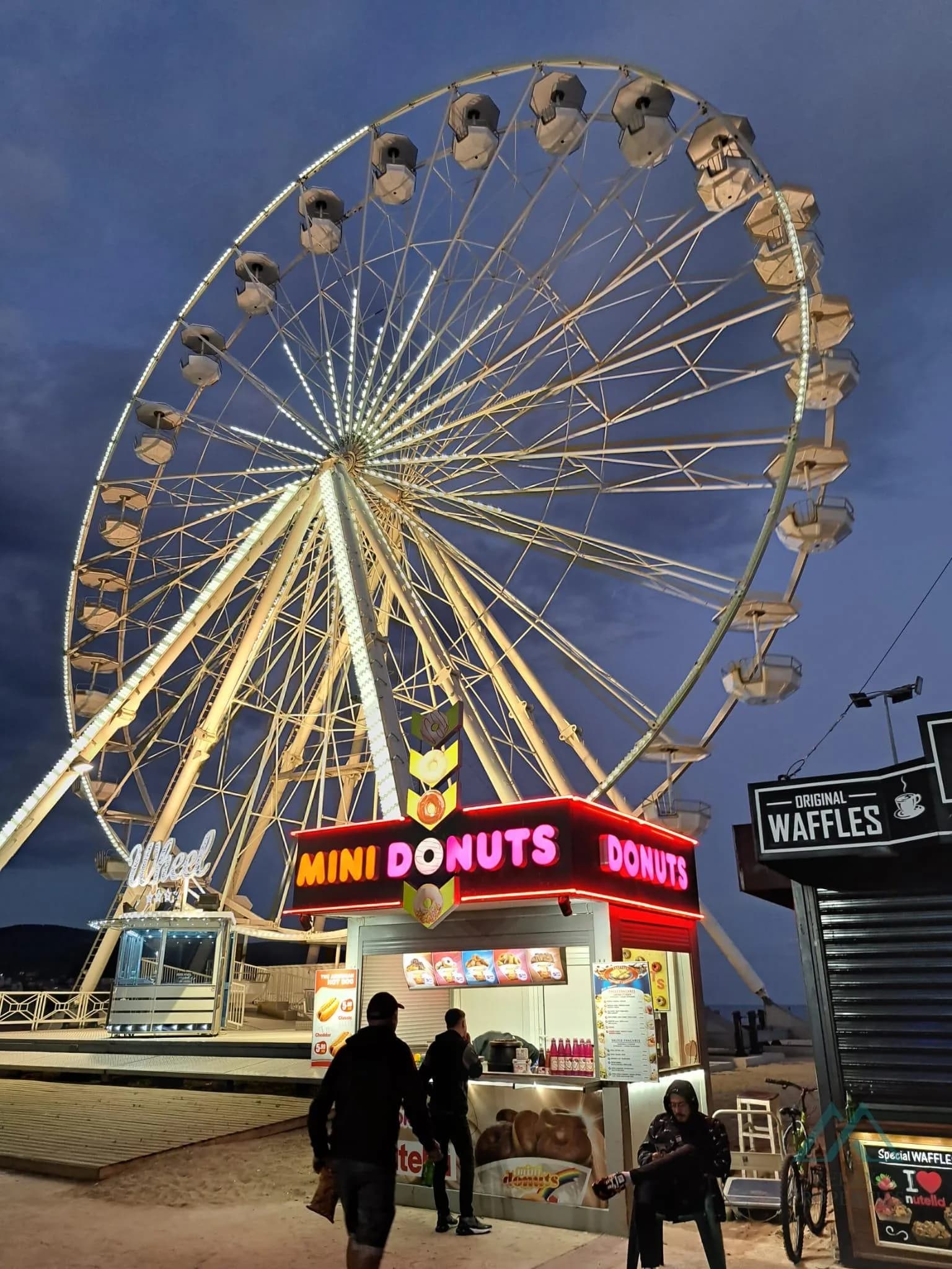 Veľký 48m2 apartmán s výhľadom na bazén v komplexe Dawn Park, Slnečné pobrežie. - foto 26