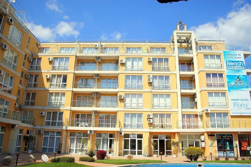 Prostorný 2-pokojový apartmán s terasou, komplex Flores Park, Slunečné pobřeží - jen 300 m od pláže, Bulharsko - foto 16