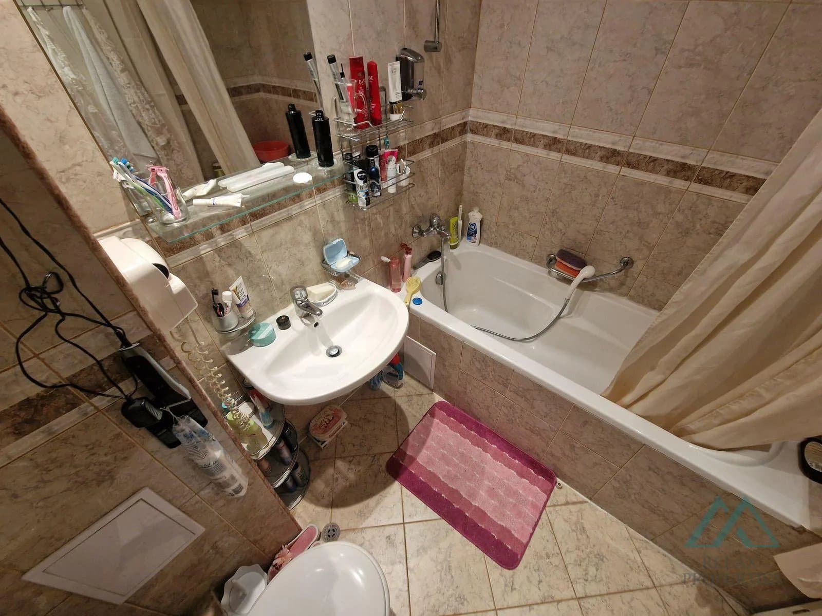 Velké studio v první linii s výhledem na bazén, 4* hotel Planeta a aquapark, 50 m od moře, Slunečné pobřeží, Bulharsko - foto 12