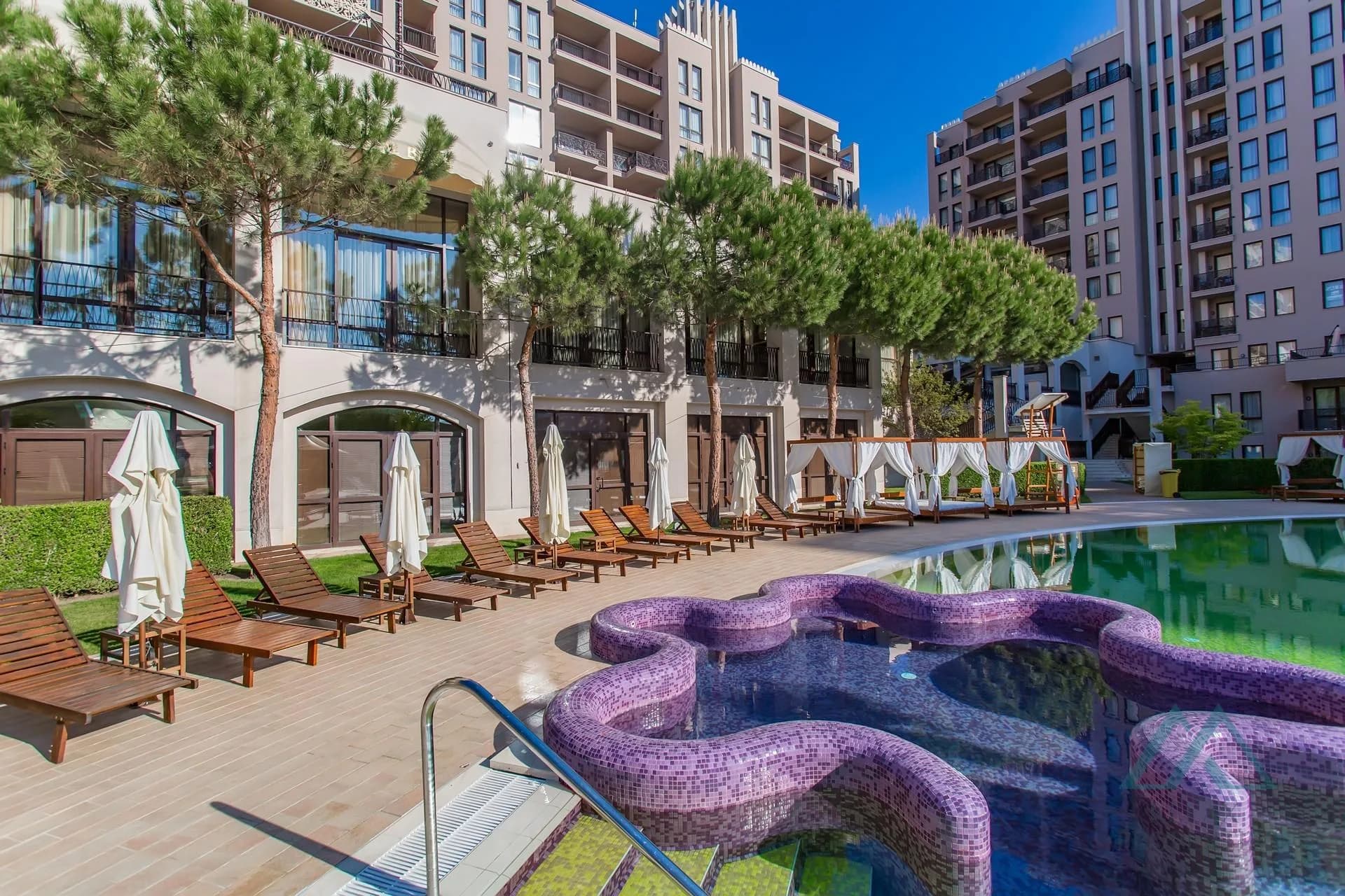 Priestranný apartmán s výhľadom na bazén, Barceló Royal Beach, prvá línia pri mori, Slnečné pobrežie - foto 8