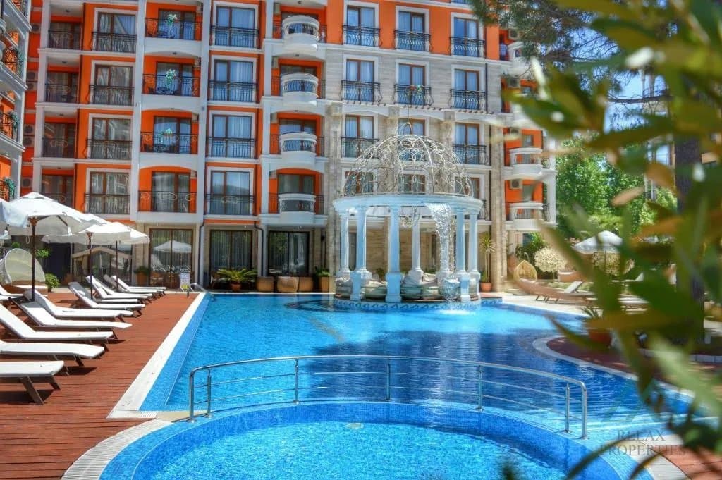 Luxusní apartmán se 3 ložnicemi a 2 koupelnami, Harmony Palace, 400 m od moře, Slunečné pobřeží - foto 4