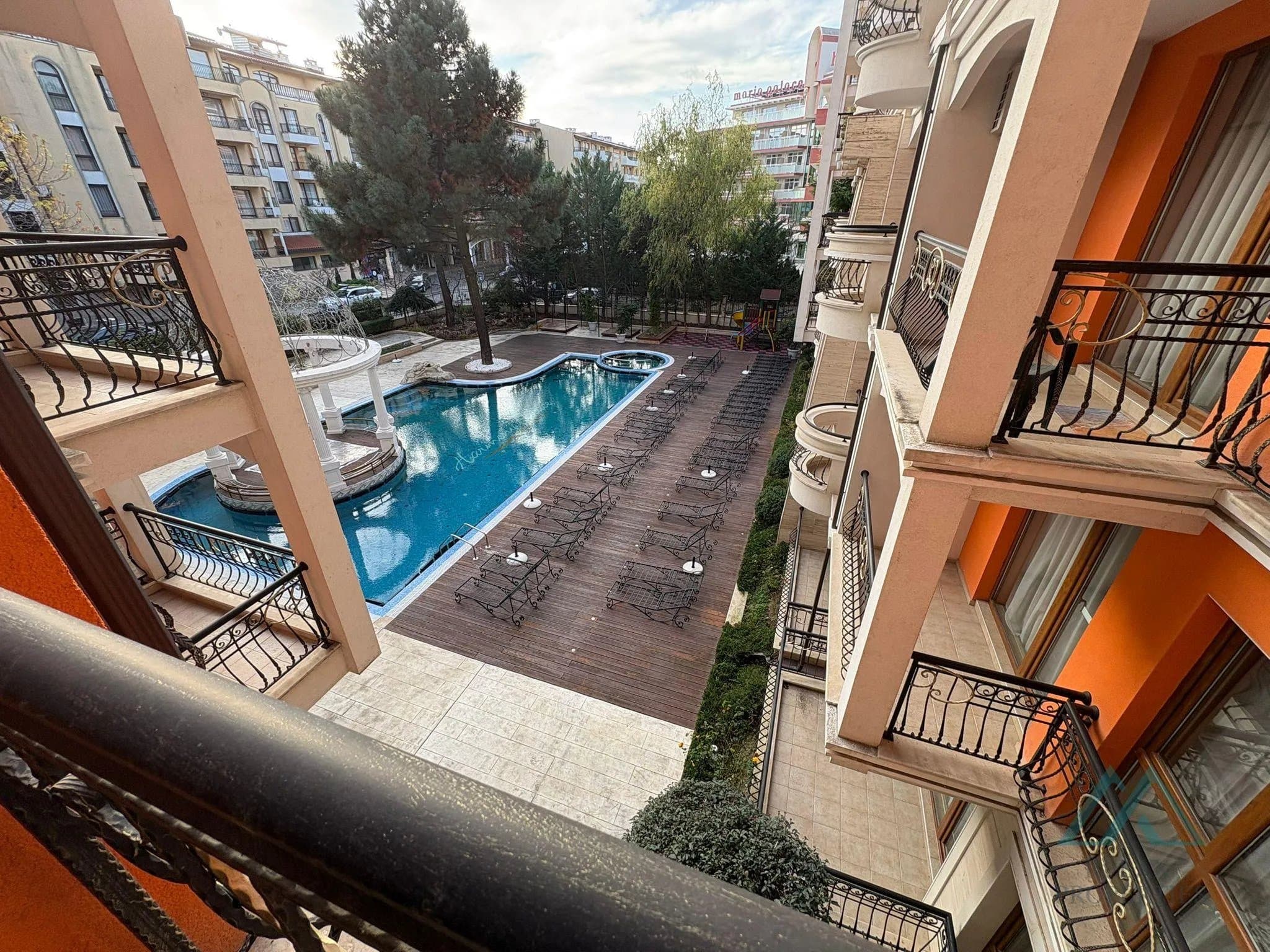 Luxusní apartmán se 3 ložnicemi a 2 koupelnami, Harmony Palace, 400 m od moře, Slunečné pobřeží - foto 21