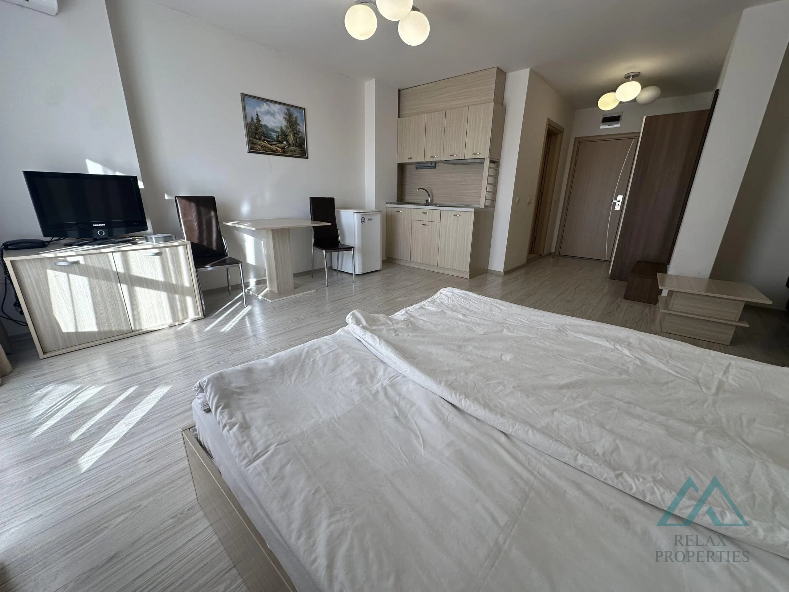 Priestranný apartmán s výhľadom na bazén, Tarsis Club & SPA, 700m od mora, Slnečné pobrežie - foto 20