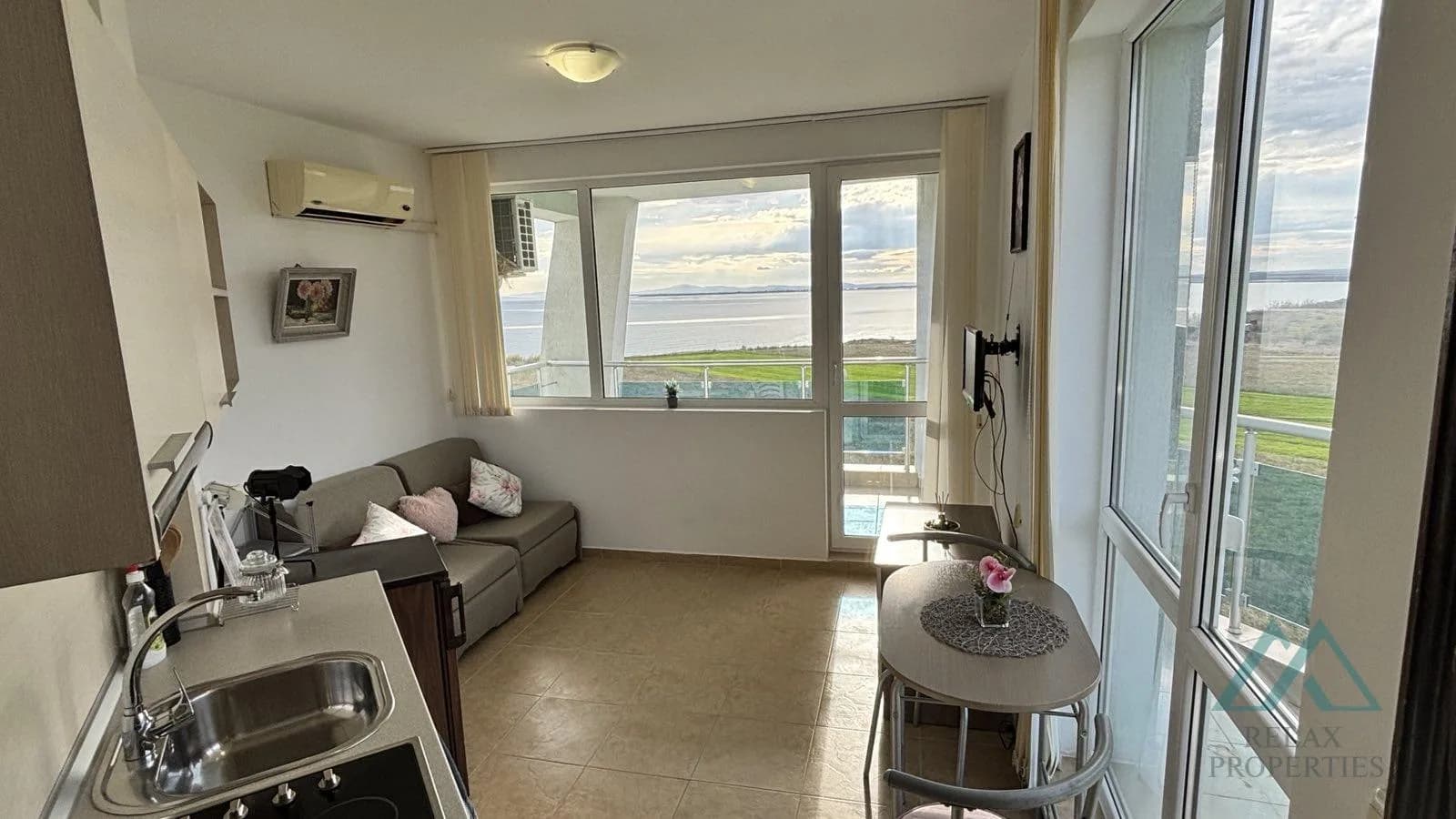 Štúdio v Costa Calma, prvá línia, Ravda 2 balkóny a panoramatický výhľad na more - foto 19