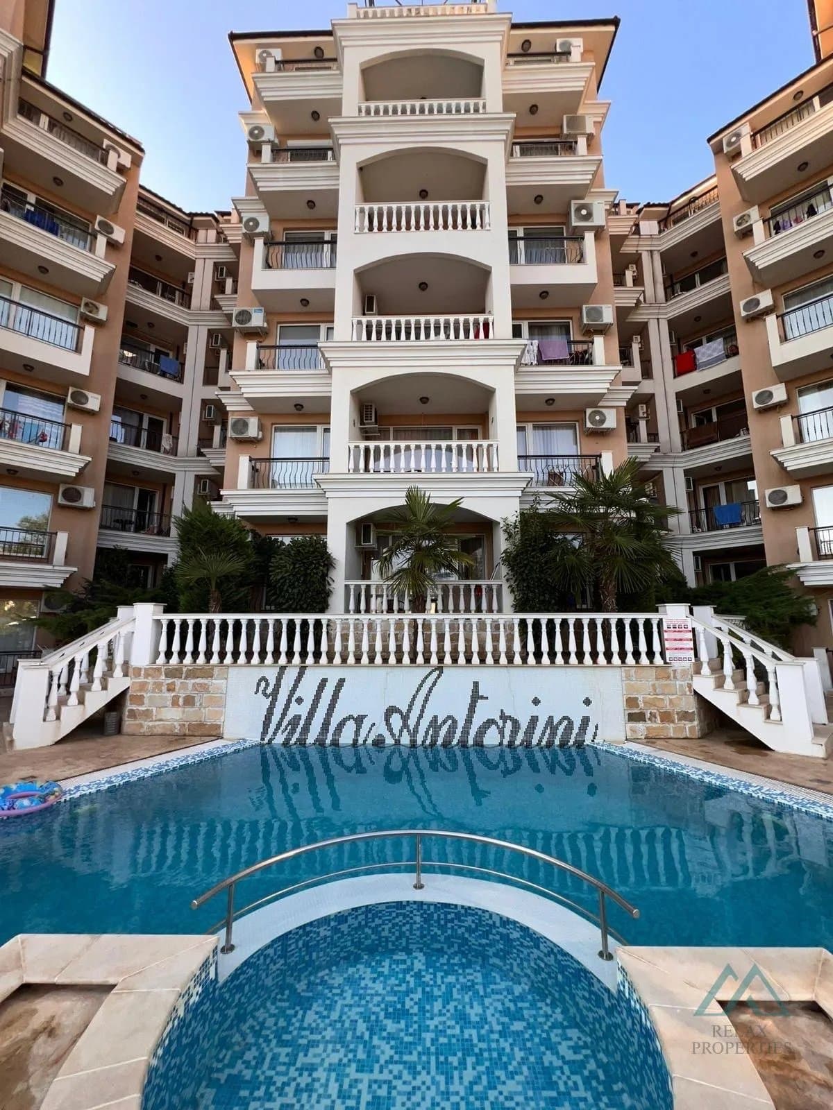 apartmán se 2 ložnicemi a výhledem na moře v luxusním komplexu Villa Antorini, 100 m od moře, Sveti Vlas - foto 13