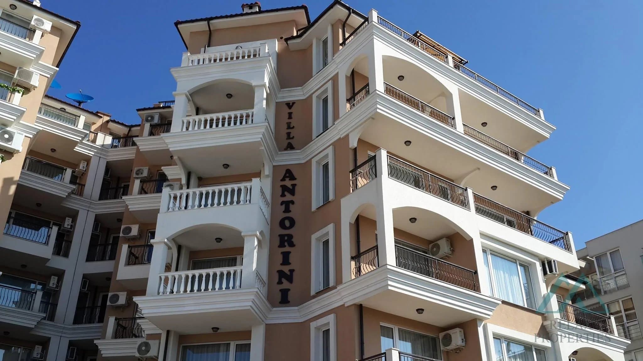 apartmán se 2 ložnicemi a výhledem na moře v luxusním komplexu Villa Antorini, 100 m od moře, Sveti Vlas - foto 17