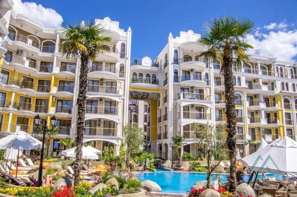 apartmán se 2 ložnicemi v luxusním komplexu Harmony Suites Monte Carlo, 400 m od pláže, Slunečné pobřeží, Bulharsko - foto 6
