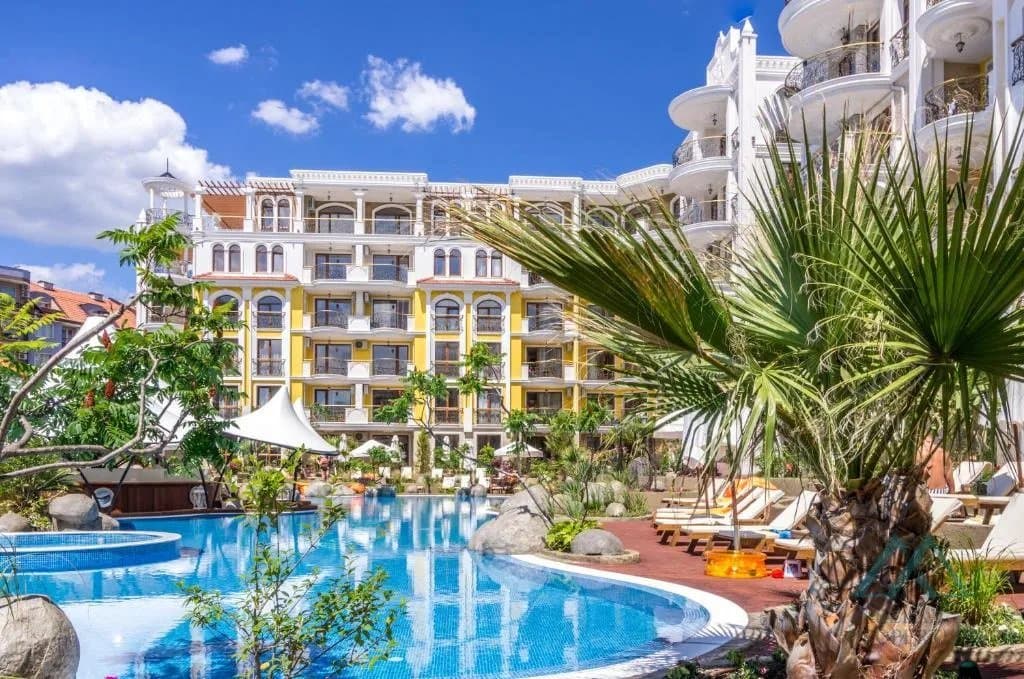 apartmán se 2 ložnicemi v luxusním komplexu Harmony Suites Monte Carlo, 400 m od pláže, Slunečné pobřeží, Bulharsko - foto 7