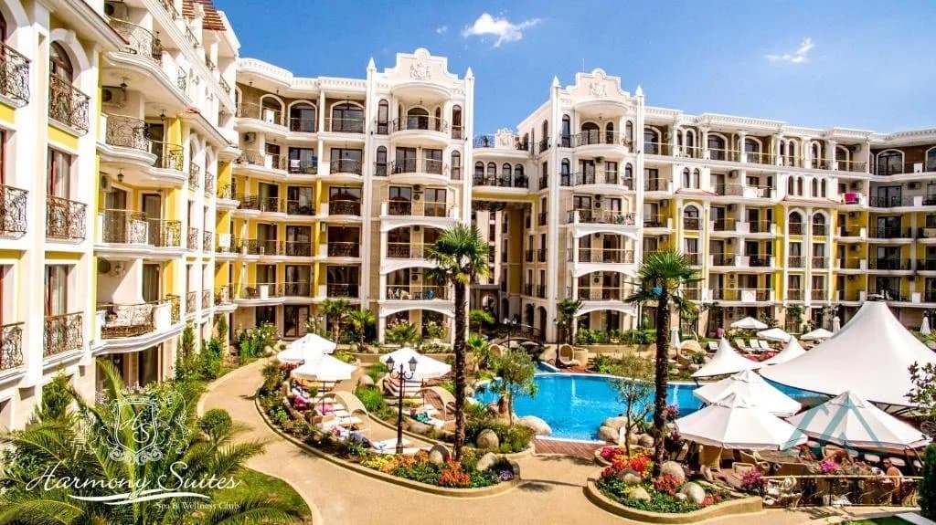 apartmán se 2 ložnicemi v luxusním komplexu Harmony Suites Monte Carlo, 400 m od pláže, Slunečné pobřeží, Bulharsko - foto 8