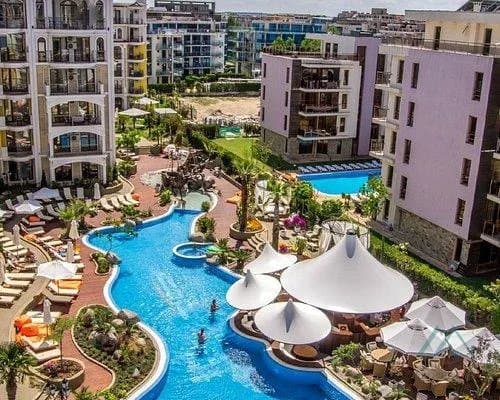 apartmán se 2 ložnicemi v luxusním komplexu Harmony Suites Monte Carlo, 400 m od pláže, Slunečné pobřeží, Bulharsko - foto 9