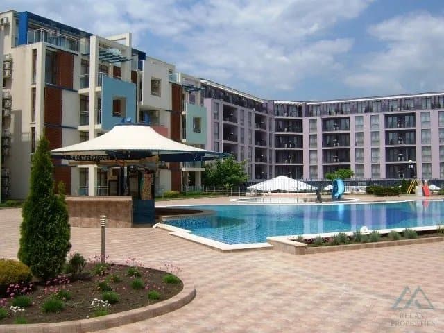 Prostorné studio s balkonem jen 300 m od pláže - Sun City 1, Slunečné pobřeží - foto 18