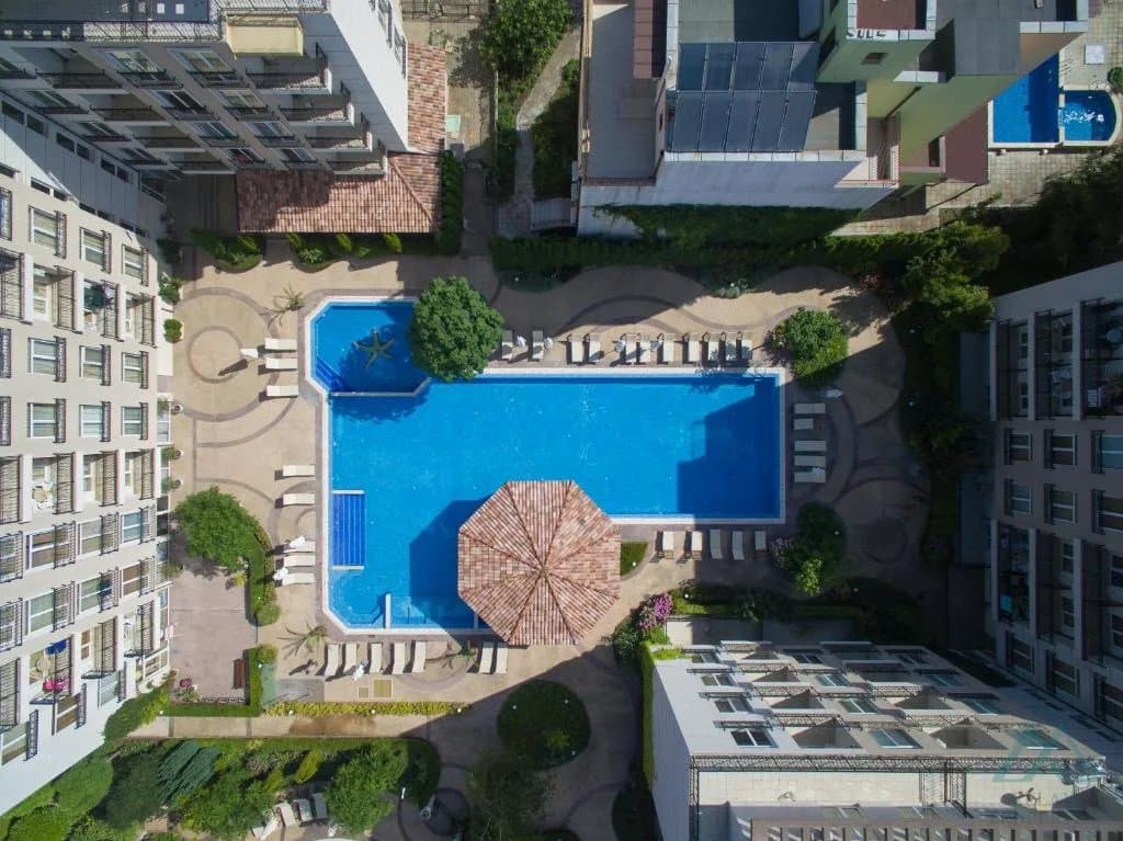 apartmán se 2 ložnicemi v oblíbeném komplexu Dawn Park, Slunečné pobřeží - 500 m od pláže - foto 15