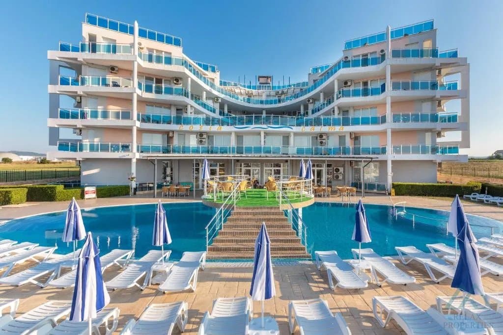 apartmán se 2 ložnicemi a výhledem na moře, komplex Costa Calma, první linie k moři, Ravda, Bulharsko - foto 13