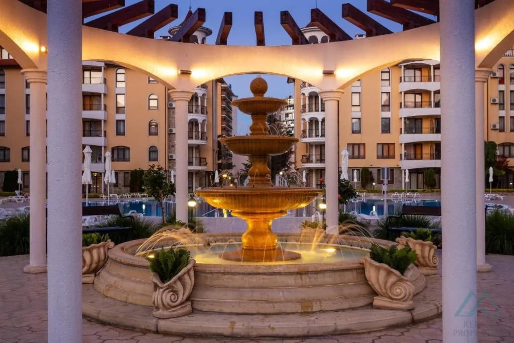 2 pokojový apartmán o rozloze 55 m² v prestižním komplexu Royal Sun na Slunečném pobřeží, 300 m od moře - foto 15