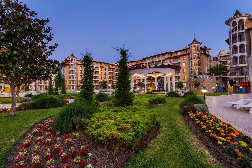 2 pokojový apartmán o rozloze 55 m² v prestižním komplexu Royal Sun na Slunečném pobřeží, 300 m od moře - foto 22