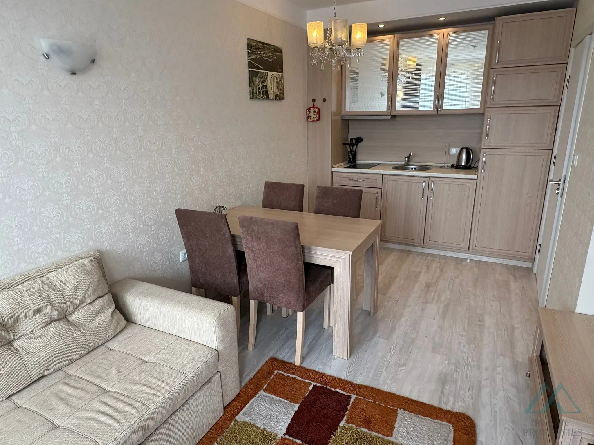 Novostavba! 2 pokojový apartmán 48 m² v Harmony Suites 11, Grand Resort, 600 m od pláže, Slunečné pobřeží - 4