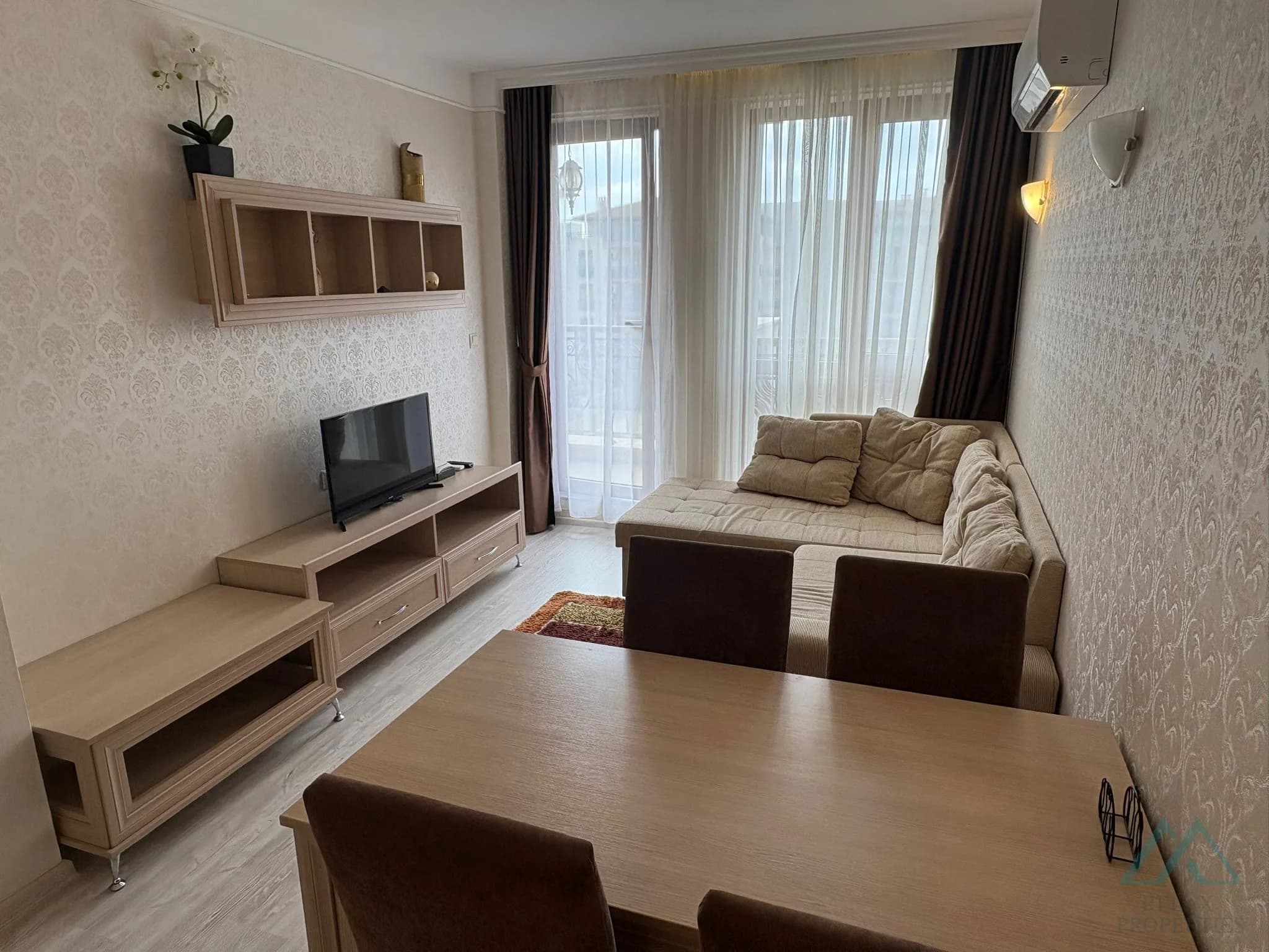 Novostavba! 2 pokojový apartmán 48 m² v Harmony Suites 11, Grand Resort, 600 m od pláže, Slunečné pobřeží - foto 10