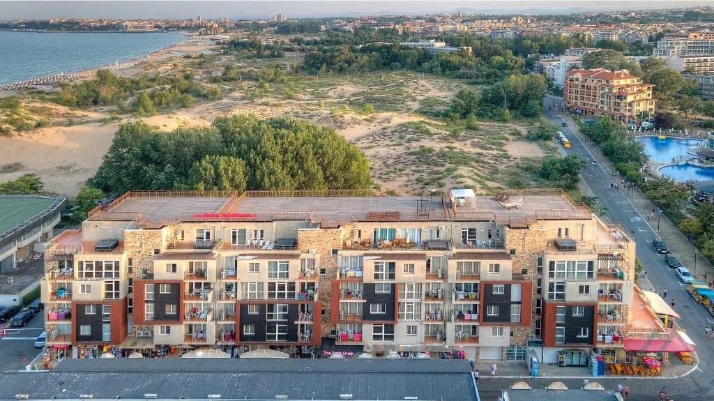 2 pokojový apartmán s výhledem na moře v první linii - Dune Residence, Slunečné pobřeží - foto 24