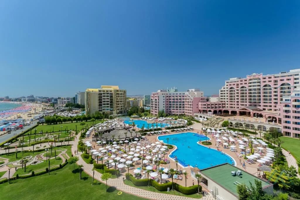 Výhled na moře! luxusní DIT Majestic 2+kk, první řada, Slunečné pobřeží - foto 30