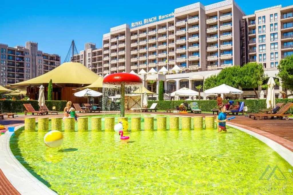 apartmán 2+kk v Barcelo Royal Beach, první linie u moře, Slunečné pobřeží - foto 19