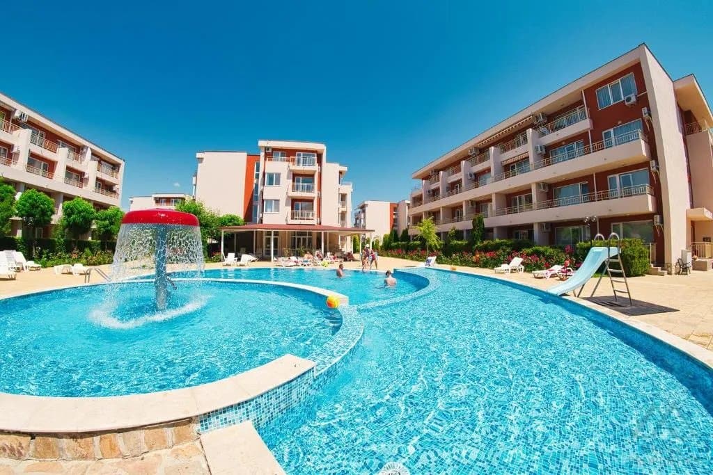 Apartmán v Holiday Fort Club, 700 m od moře, Slunečné pobřeží - foto 13