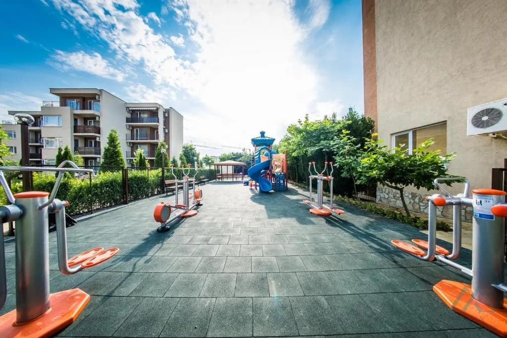 Apartmán v Holiday Fort Club, 700 m od moře, Slunečné pobřeží - foto 14