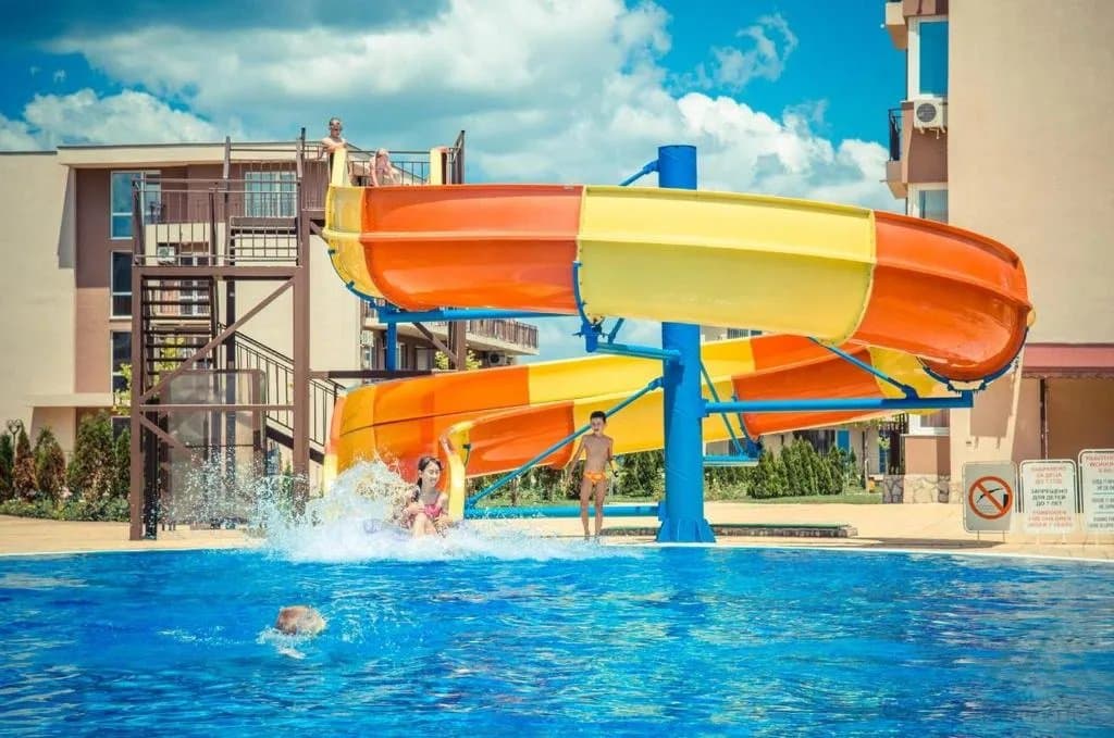 Apartmán v Holiday Fort Club, 700 m od moře, Slunečné pobřeží - foto 15