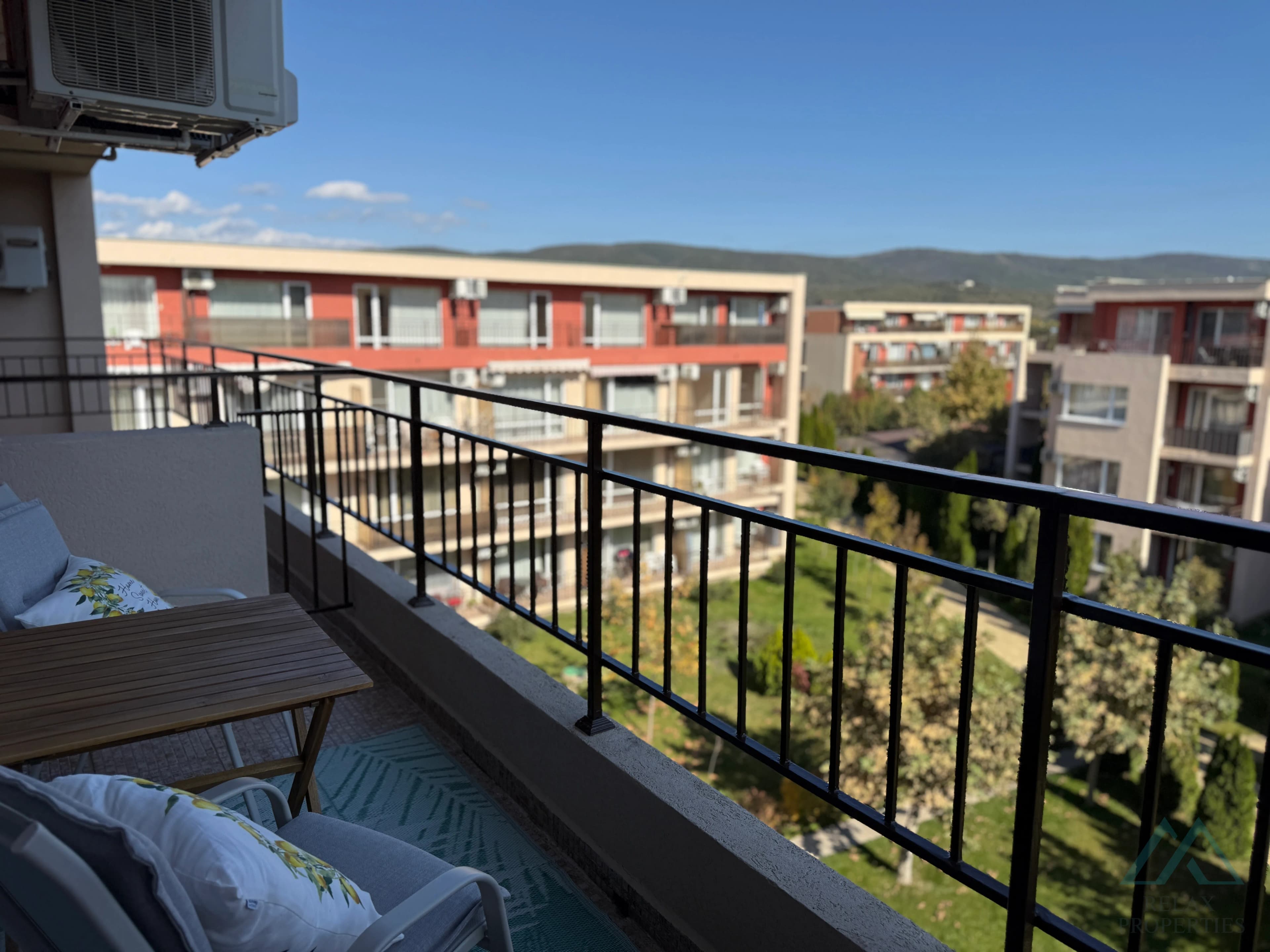 Nádherný apartmán v Holiday Fort Club, 700 m od moře, Slunečné pobřeží - foto 13