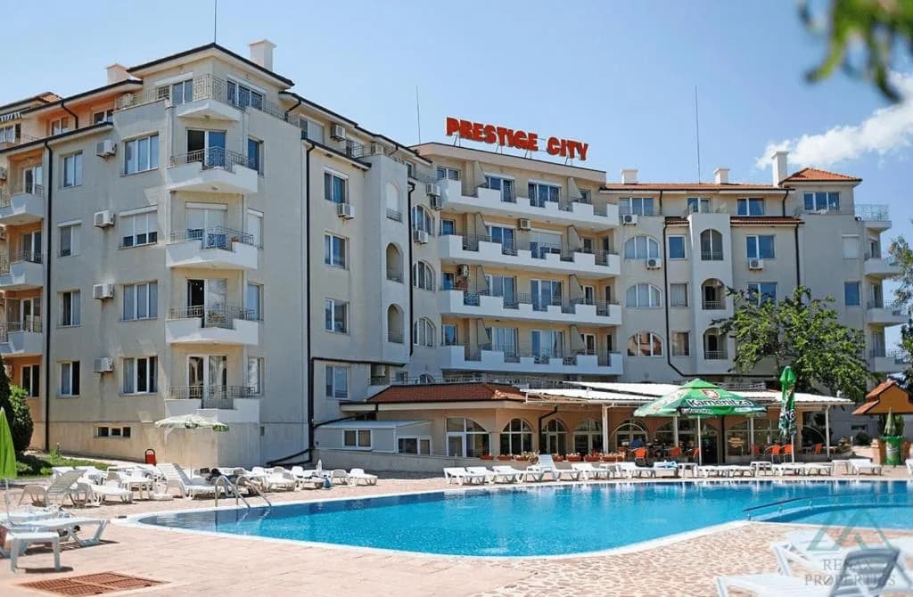 apartmán 2+kk v Prestige City, 300 m od pláže, Slunečné pobřeží - 1