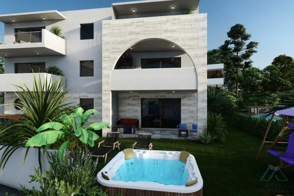 Moderní apartmán 2+kk v novostavbě s výhledem na moře, ostrov Čiovo - foto 9