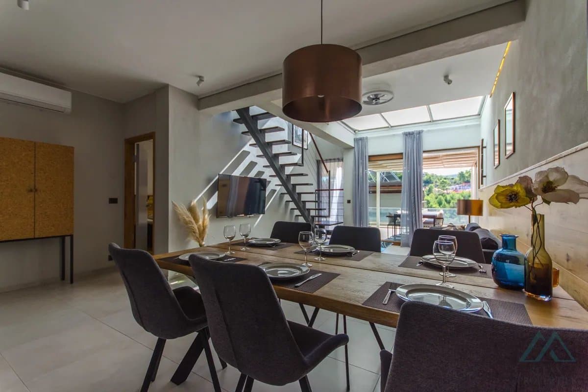 Novostavba vily s bazénem a otevřeným výhledem na moře, Brač - Bobovišća - foto 14