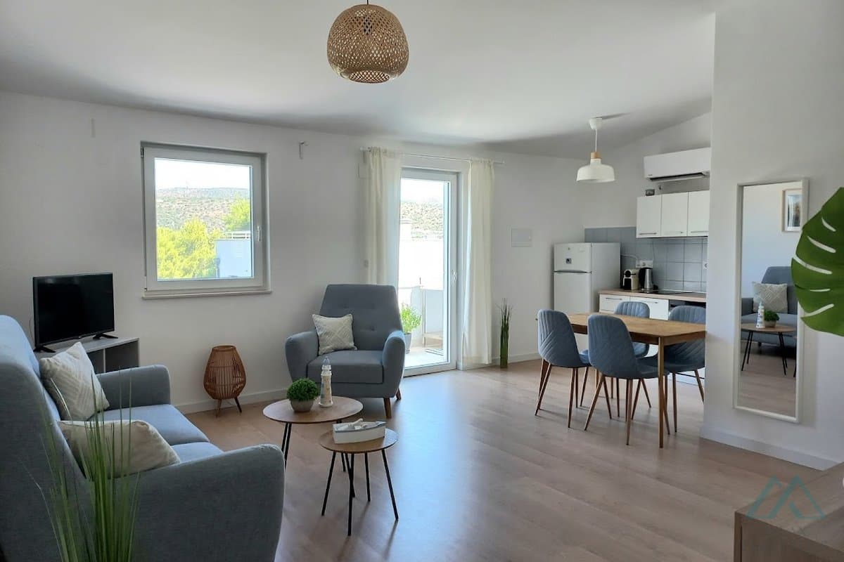 apartmán 3+kk u pláže a výhledem na moře, Rogoznica - Dalmácie - 3