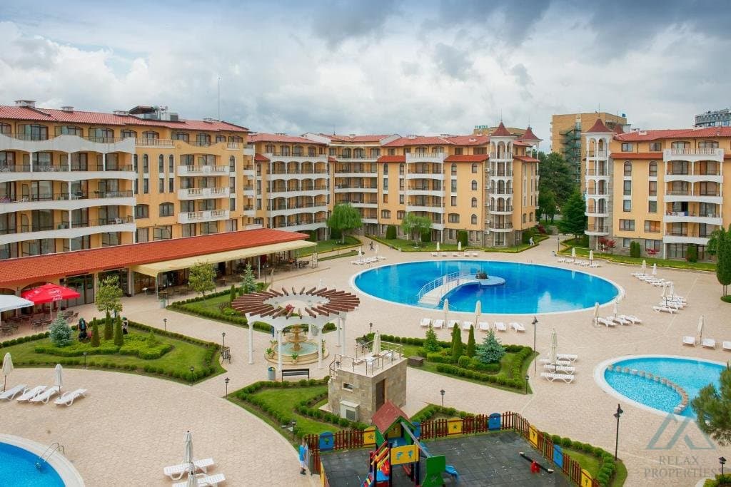 Skvělá cena! Apartmán v Royal Sun, 300 m od moře, Slunečné pobřeží - foto 13