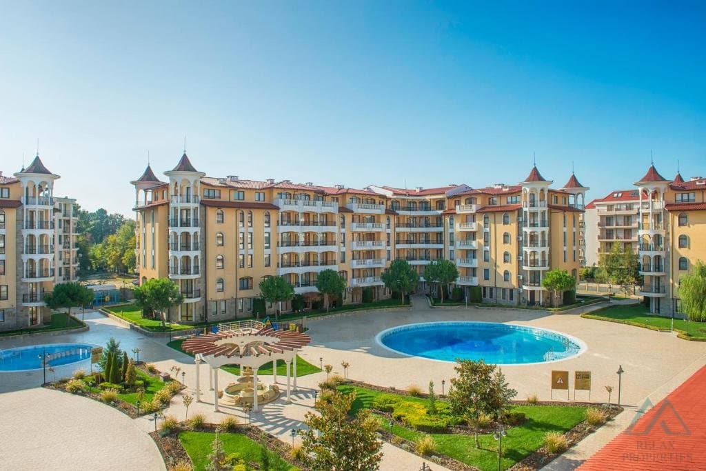 Skvělá cena! Apartmán v Royal Sun, 300 m od moře, Slunečné pobřeží - 1
