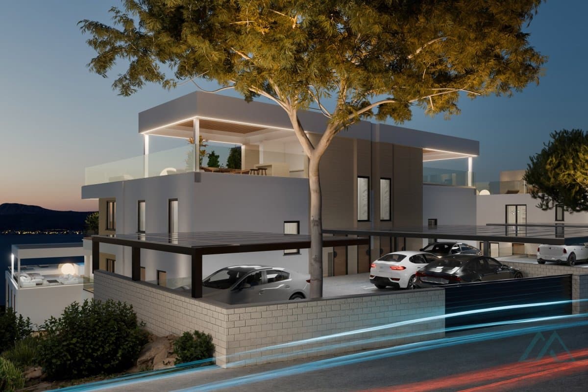 Moderní studio s terasou u moře - Čiovo, Dalmácie, jen 110 m od pláže - foto 15