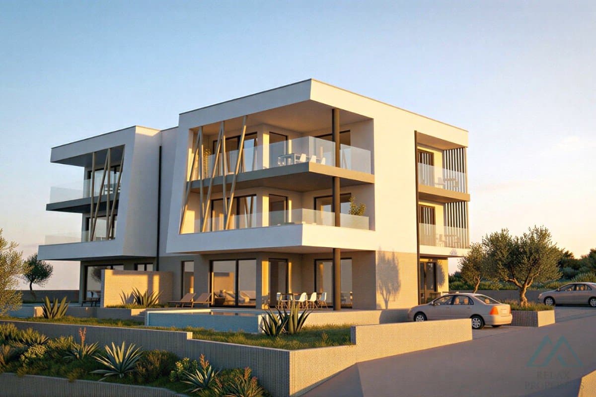 Luxusní apartmán v novostavbě s bazénem - Vodice, Dalmácie - 3