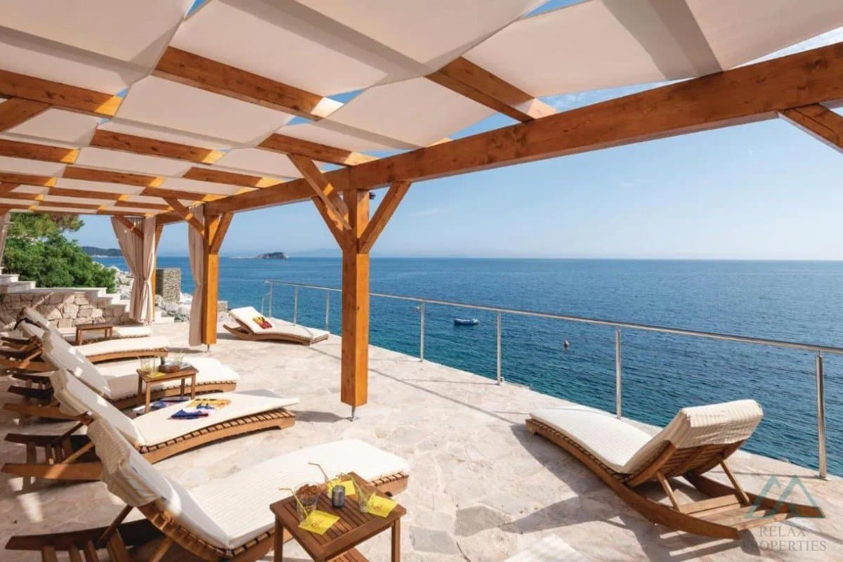 Luxusní vila u moře s bazénem - ostrov Korčula, první linie, Chorvatsko - 3