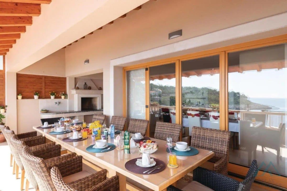 Luxusní vila u moře s bazénem - ostrov Korčula, první linie, Chorvatsko - foto 8