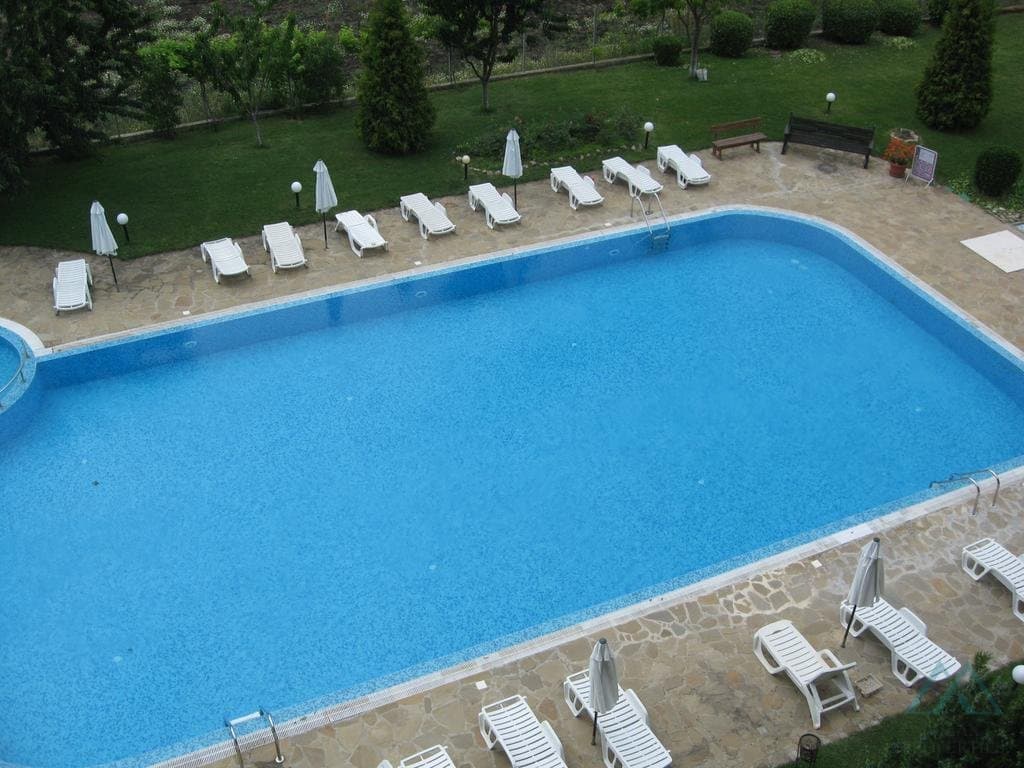 Apartmán 2+kk a výhledem na bazén - Chateau Aheloy 1, Aheloy, 500 m od pláže - foto 4