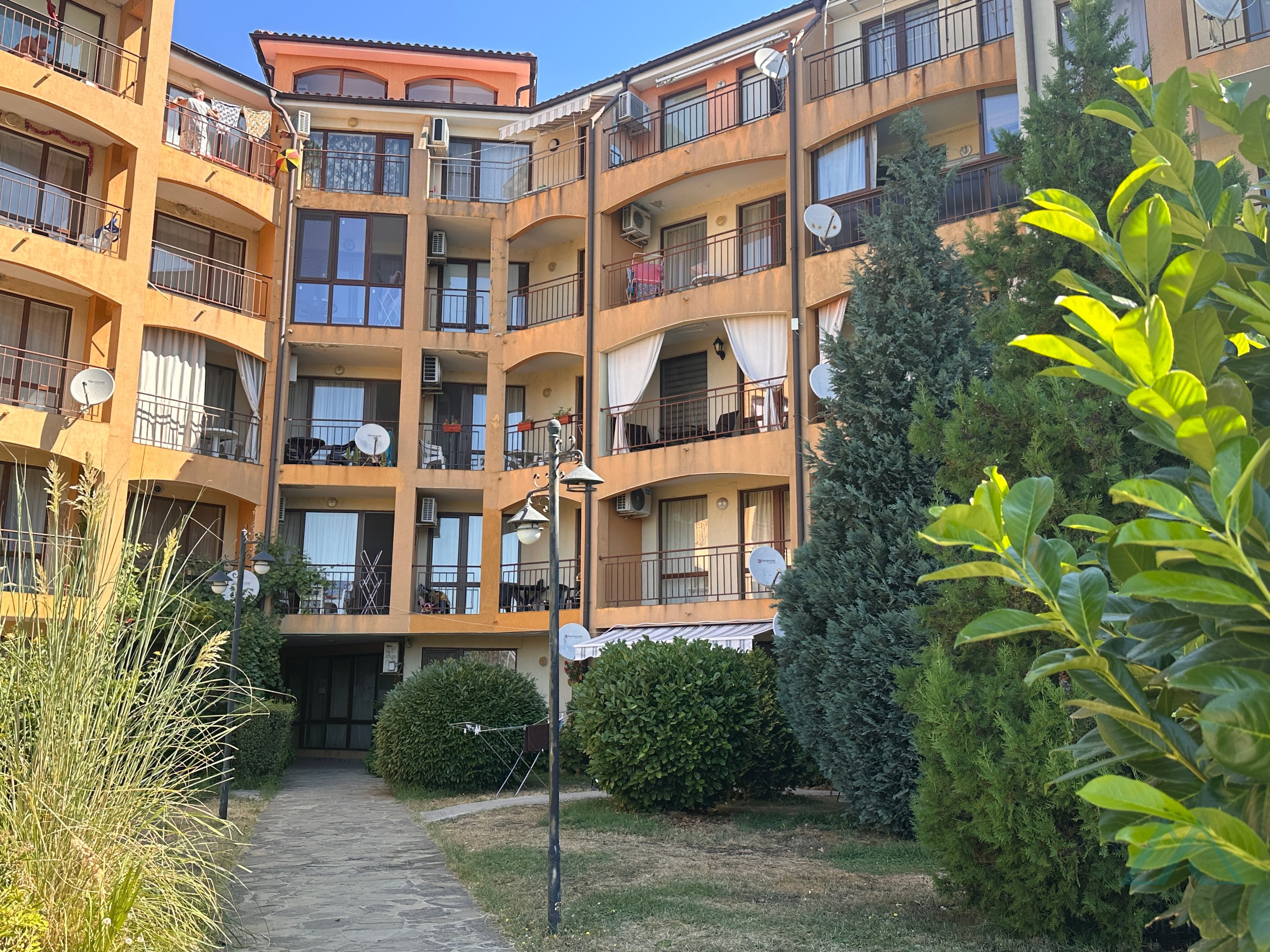 Apartmán 2+kk a výhledem na bazén - Chateau Aheloy 1, Aheloy, 500 m od pláže - foto 7