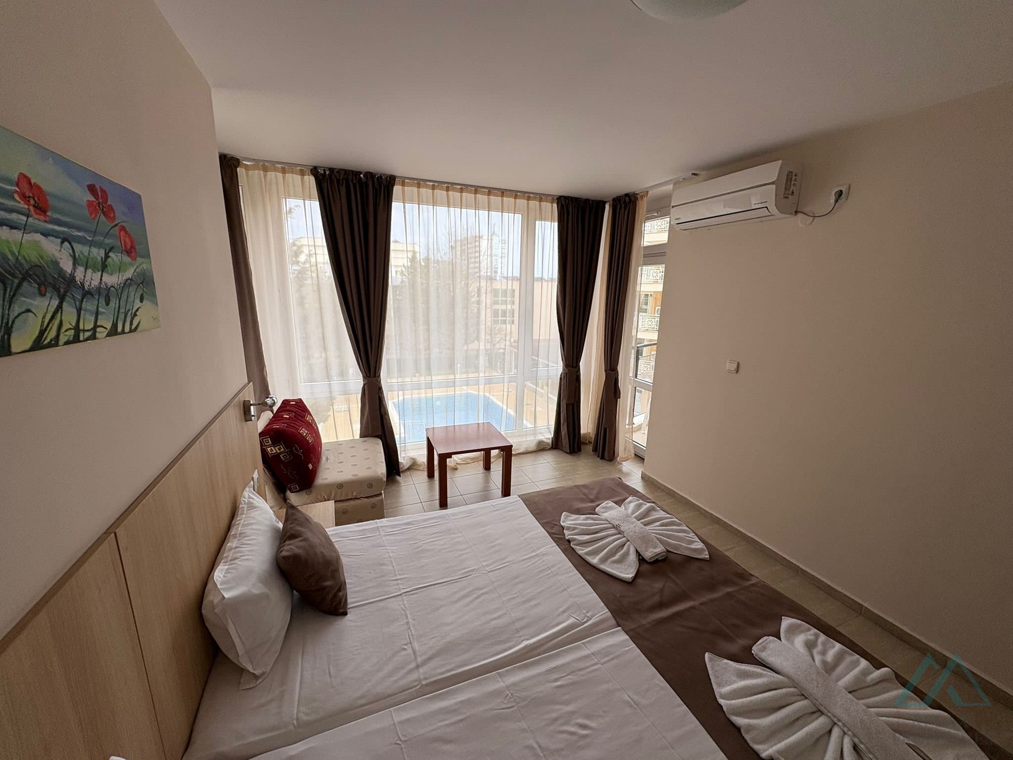 3+kk apartmán s výhledem na bazén - Hotel Karlovo, Slunečné pobřeží, jen 150 m od pláže - foto 10