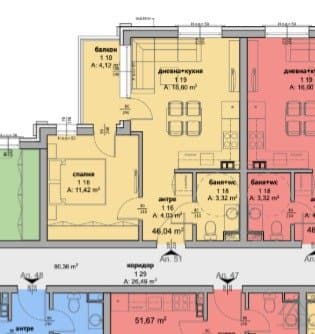 Nová budova na splátky! 2+kk apartmán, komplex La Mer House, Ravda - foto 6