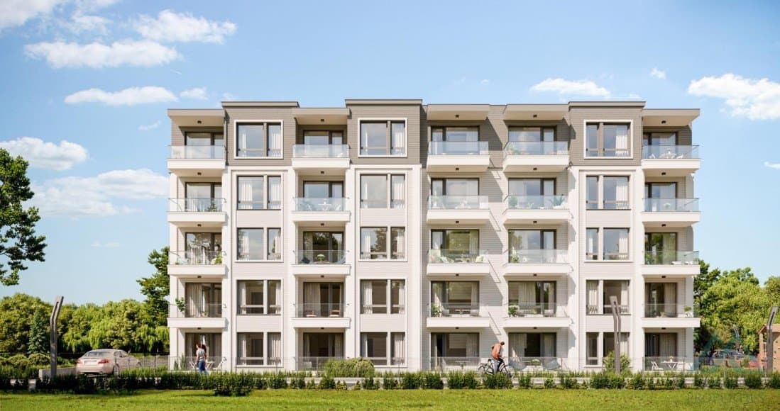 Nová budova na splátky! 2+kk apartmán, komplex La Mer House, Ravda - 3