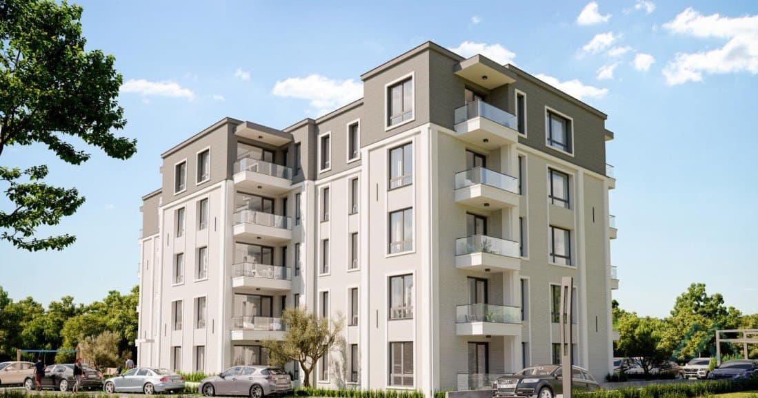 Nová budova na splátky! 2+kk apartmán, komplex La Mer House, Ravda - foto 9