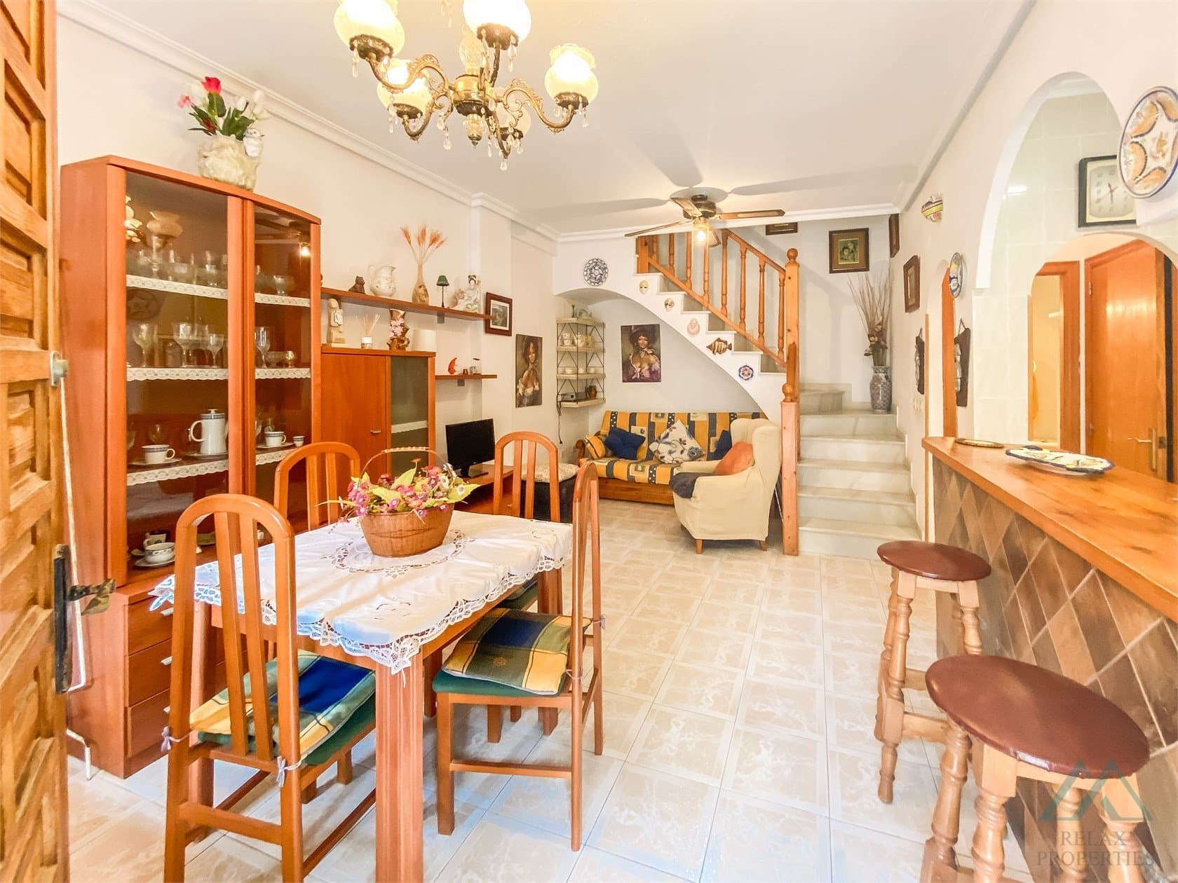 Radový dům v La Mata - 300 m od pláže, 2 ložnice, společný bazén - 4