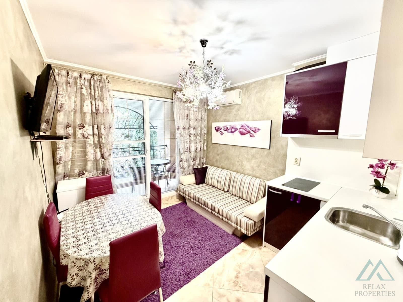 Luxusní apartmán 2+kk s garážovým stáním, Venera Palace, 350 m od moře, Slunečné pobřeží - 4