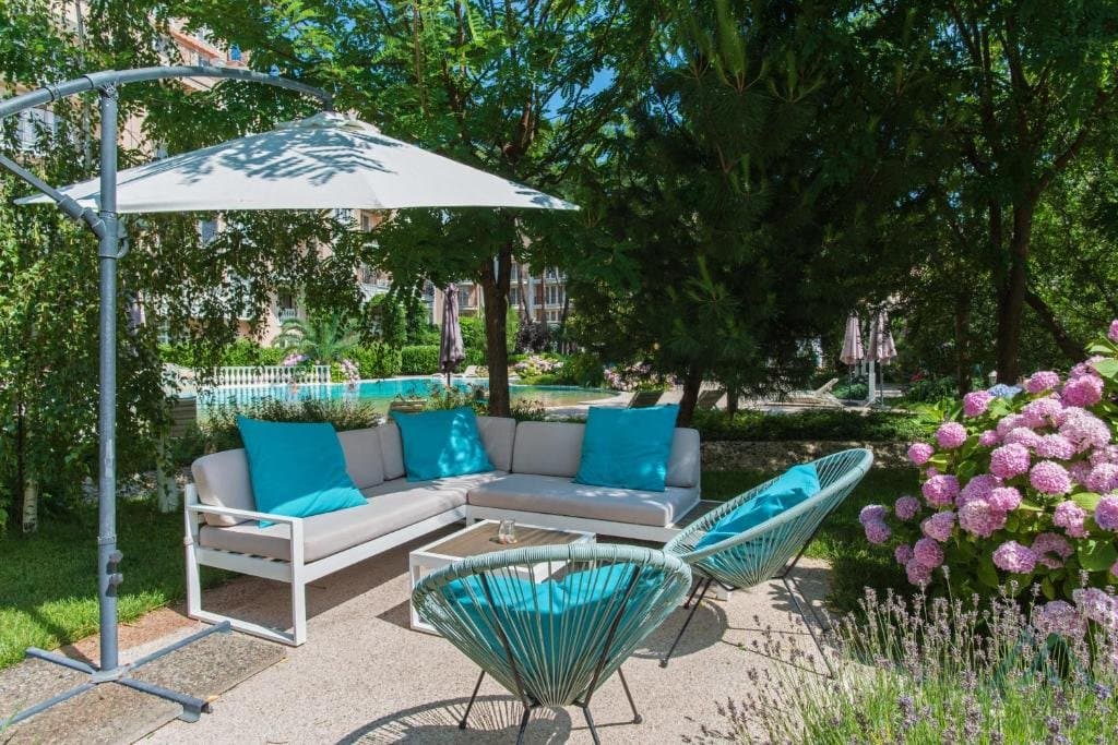 Luxusní apartmán 2+kk s garážovým stáním, Venera Palace, 350 m od moře, Slunečné pobřeží - foto 15