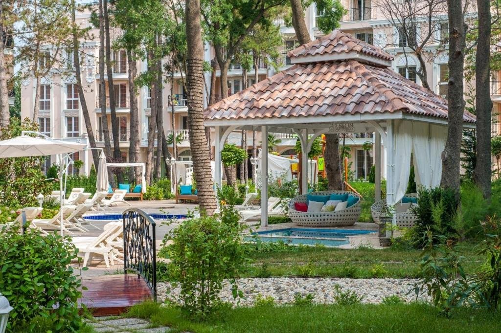 Luxusní apartmán 2+kk s garážovým stáním, Venera Palace, 350 m od moře, Slunečné pobřeží - foto 24