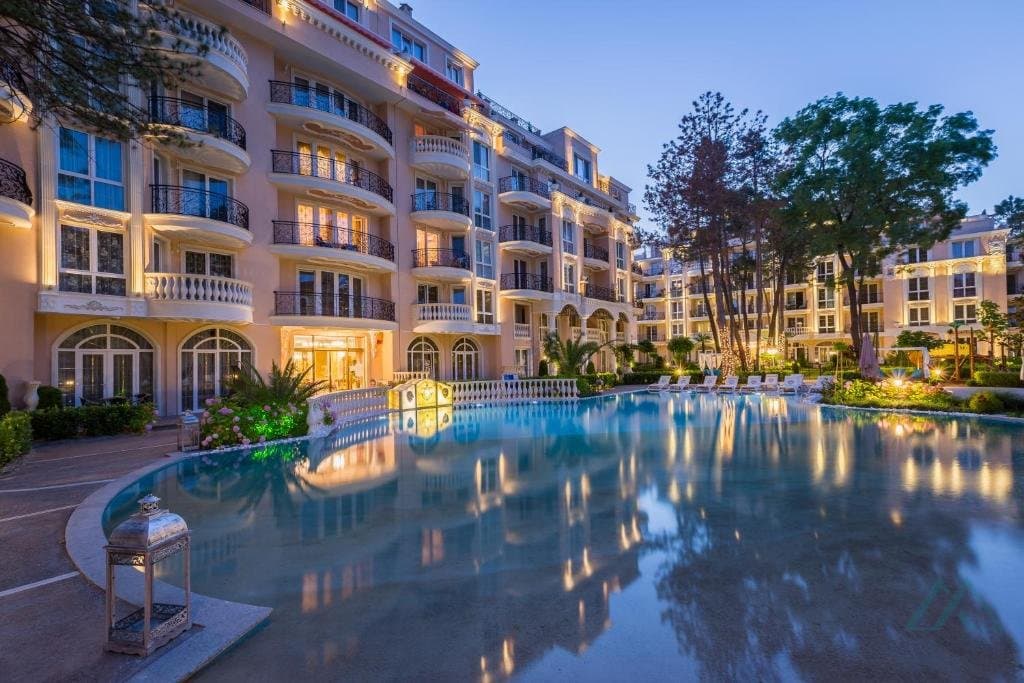 Luxusní apartmán 2+kk s garážovým stáním, Venera Palace, 350 m od moře, Slunečné pobřeží - foto 26